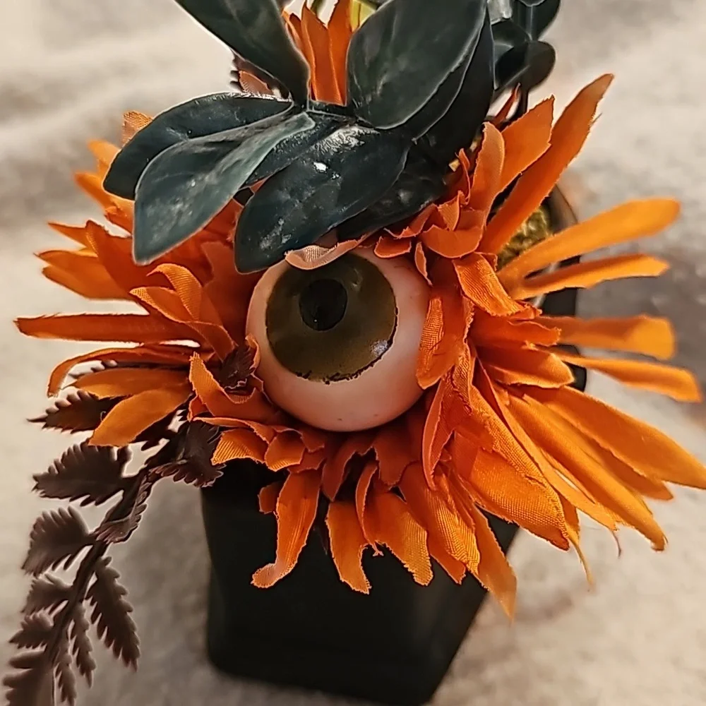 Target DISCONTINUED Coffin Shaped Vase with Fake Plants